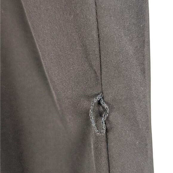 NWT H&M Divided Sleeveless High Low Shift Dress Minimal Dark Academia Black 12 - Picture 3 of 8